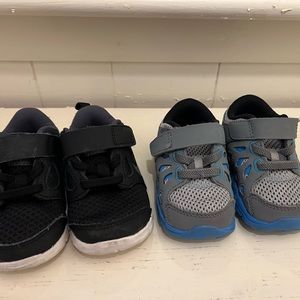 TWO pairs of Nike sneakers for baby